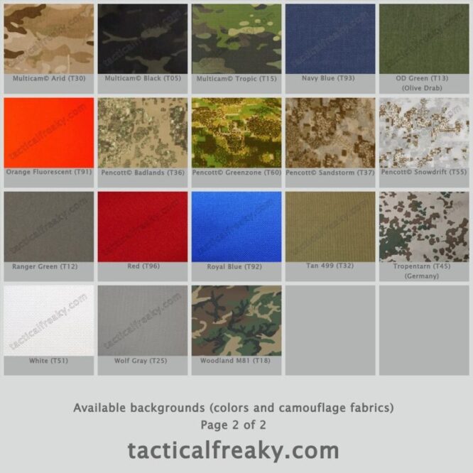 Tactical Freaky Press 2x5 Reflective Safety Black and White Media Fastener Patch 