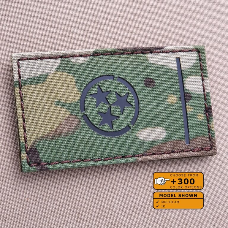 TENNESSEE Willabee & Ward STATE FLAG PATCH 4 X 5-1/2 ~ PATCH ONLY 