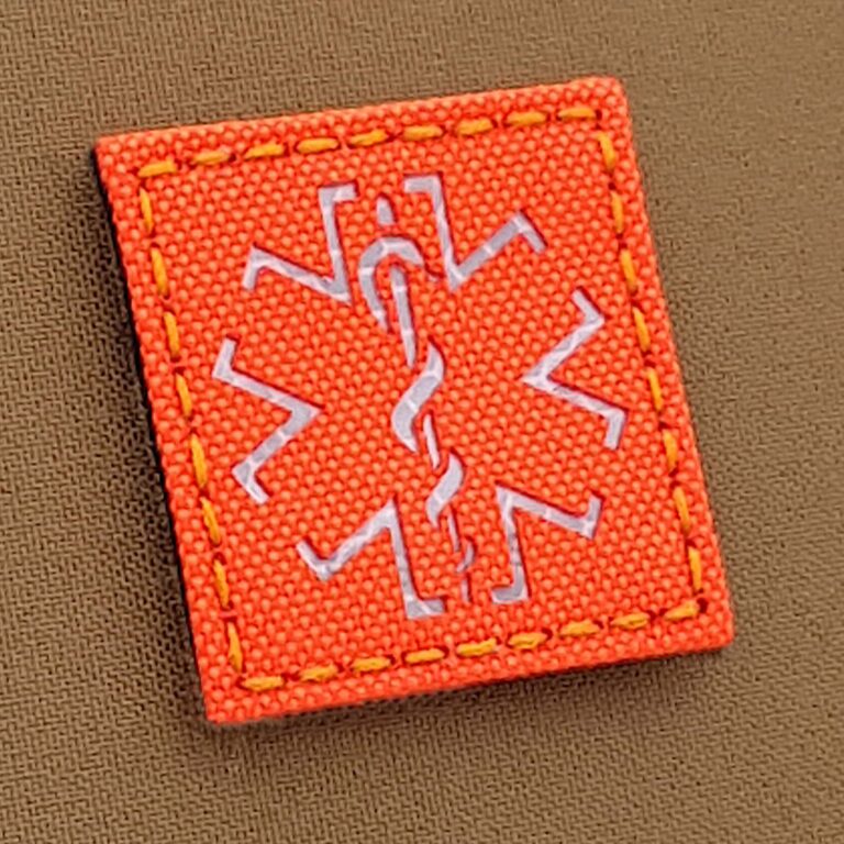 Star of Life Medical Patches VELCRO hook 【BUILT TO LAST】