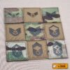 USMC Marine Corps Staff Sergeant SSgt E-6 rank patch 5.5 set BB | #4592995987