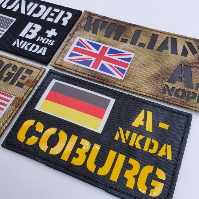 Custom ID Big Panel Full Color Flag Patch《MAKE YOUR OWN》