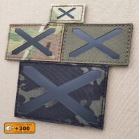 Alabama Flag Scotland Laser Cut IFF Tactical Morale Velcro© Brand Patch