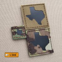 Texas Lone Star Laser Cut Tactical Morale Velcro© Brand Patch