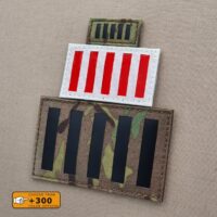 Stamp Act Flag Sons of Liberty American Independence Revolution Morale 1776 Tactical Laser Cut Velcro© Patch