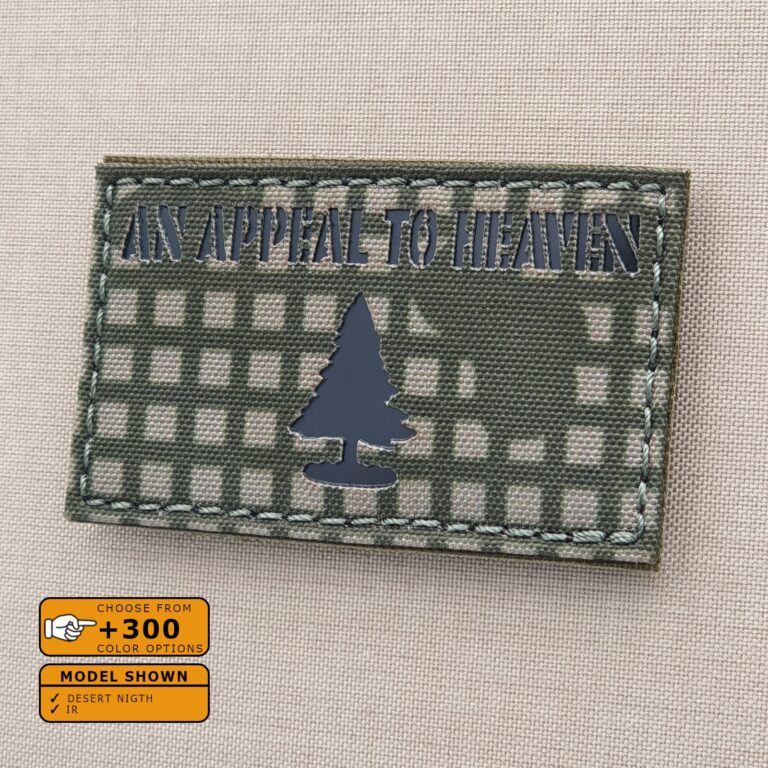 The Pine Tree Big 3x5 IR Multicam Appeal to Heaven Patch 