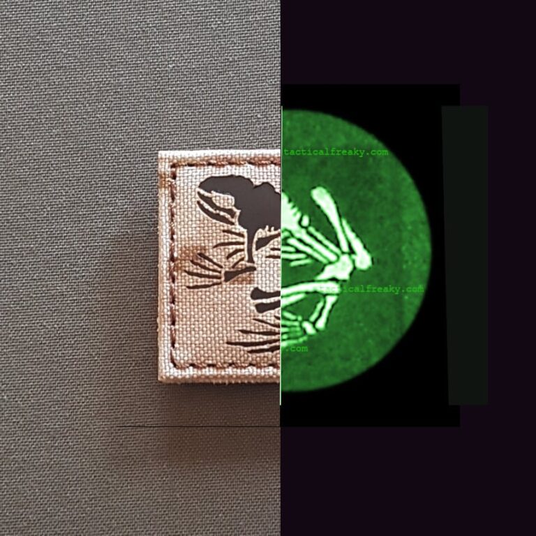 Toppa Morale Tattica Operation Red Wings - Teschio Frog Navy Seals - 9x9 Cm