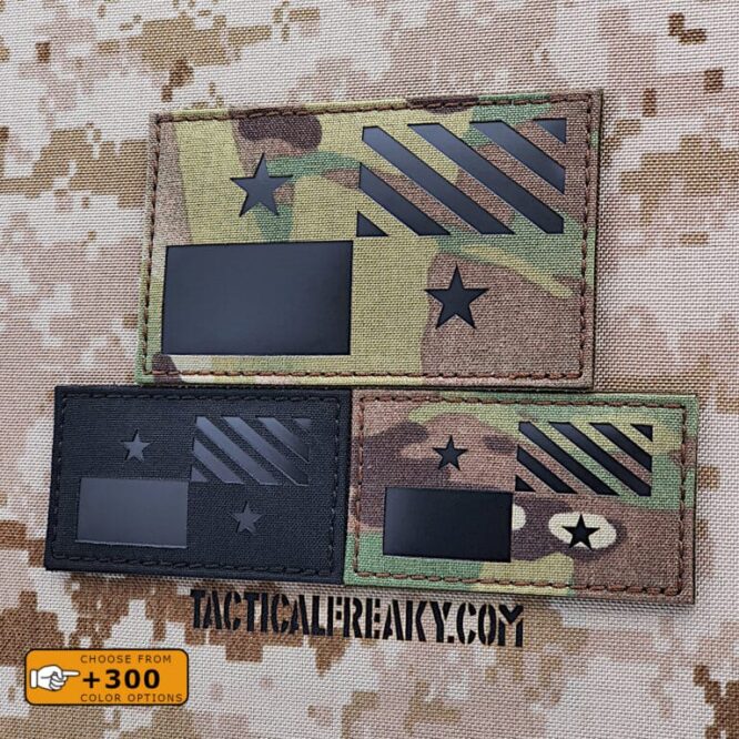 Panama Flag PAN Laser Cut IFF OCP Tactical Morale Velcro© Brand Patch