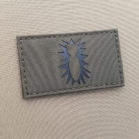 A 2"x3.5" patch with the badge EOD in Ranger Green IR