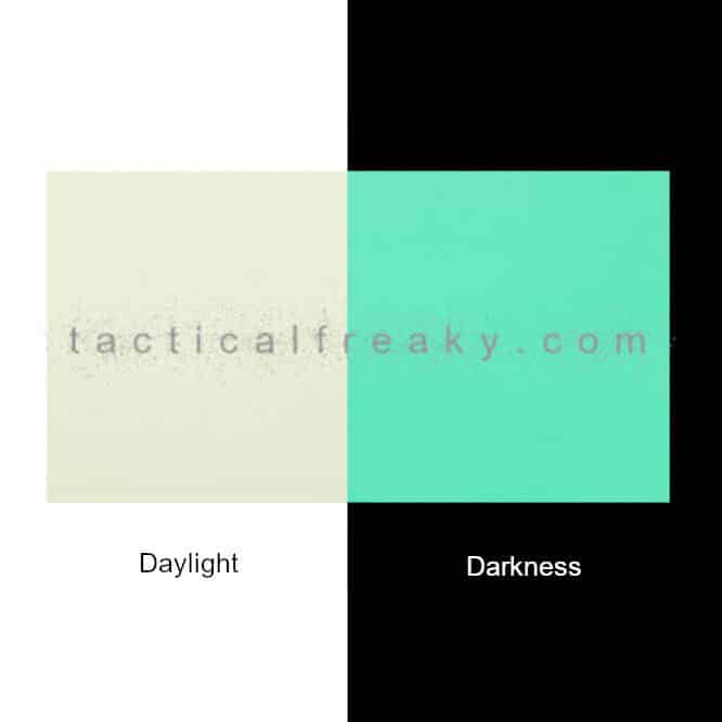 Glow in the Dark - GITD - Daylight vs Darkness
