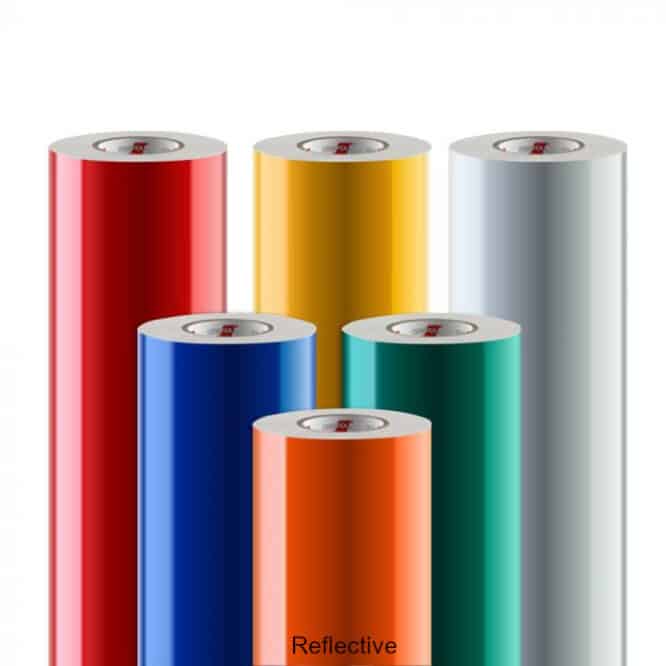 reflective solid color film