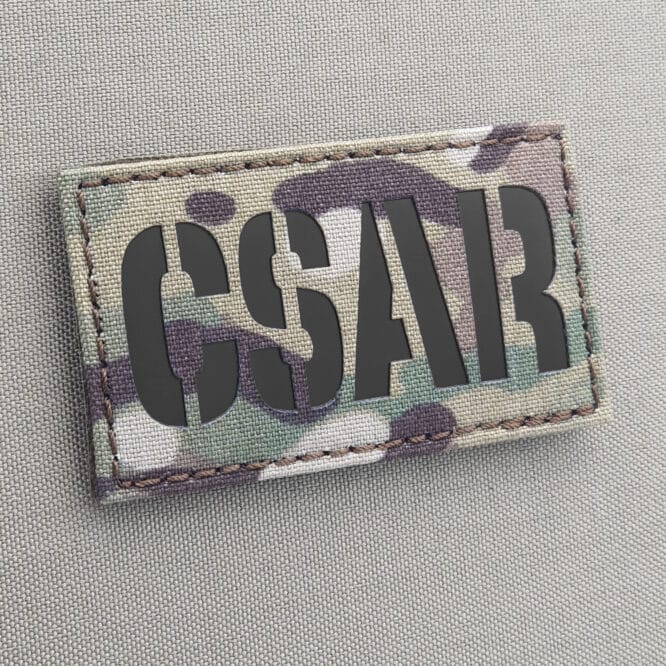 CSAR Combat Search And Rescue Lasercut Patch