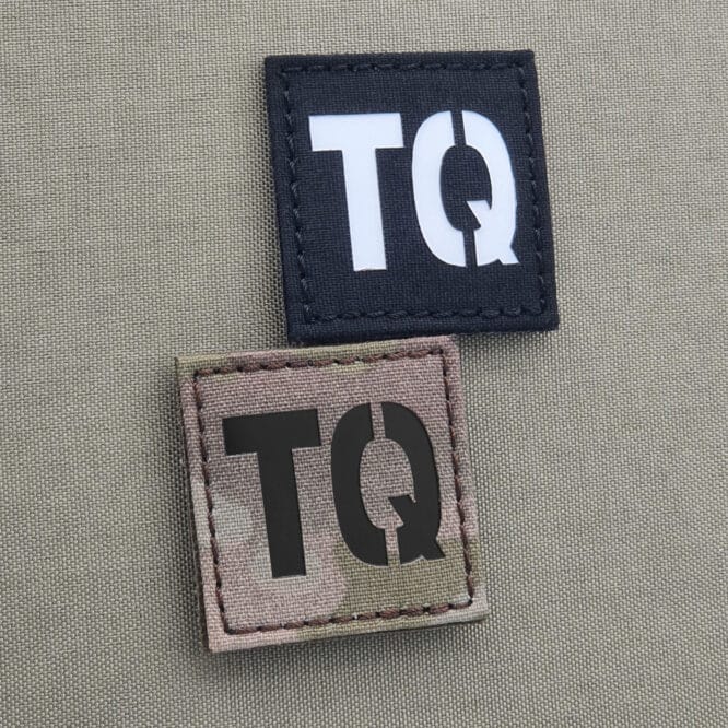 TQ Tourniquet Lasercut Velcro Patch