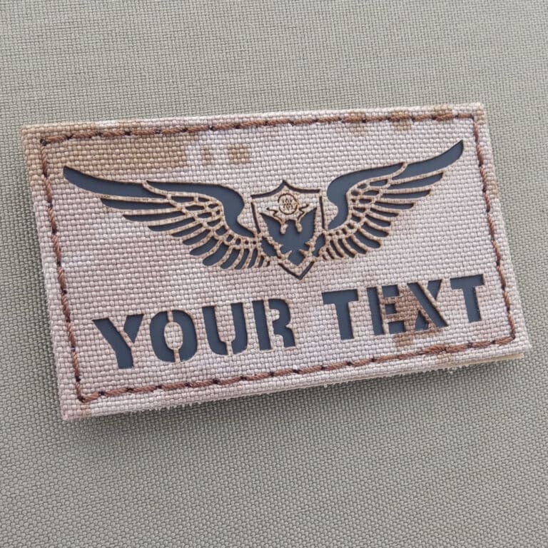 Custom US Army Enlisted Aviation Wings Make Your Own Badge
