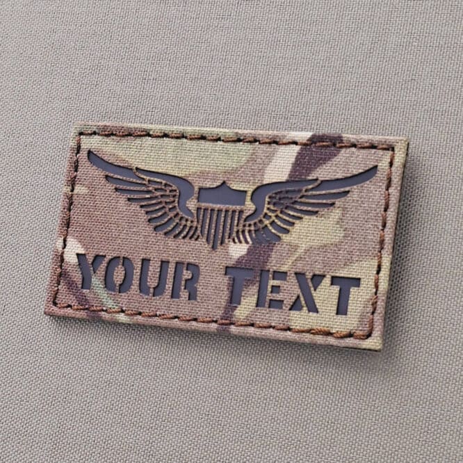 Custom Aviator Wings Make Your Own Badge Patch