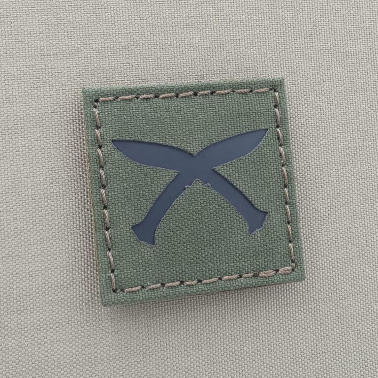Royal Gurkha Rifles British Army Laser Patch