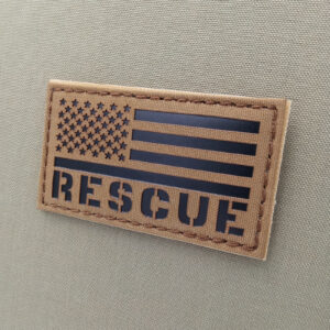 Rescue SAR USA Flag Laser Patch【CLICK TO BUY】