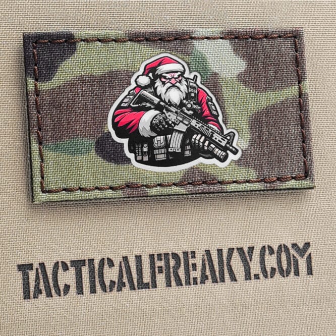 Christmas Santa Tactical Laser Patch