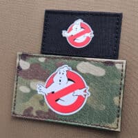 Ghostbusters No Ghost Movie Vinyl Laser Patch