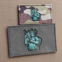 Statue of Liberty Tactical Vinyl Laser Patch