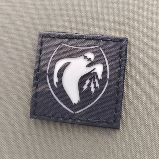 Ghost Army Logo Tactical Laser Cut Patch