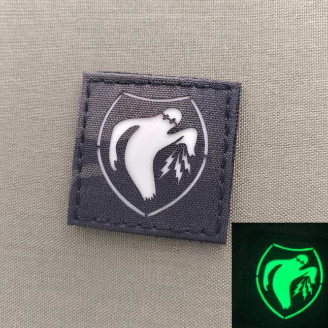 Ghost Army logo Tactical Laser Cut Patch.1