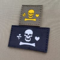 Pirate Stede Bonnet Flag Laser Patch