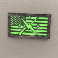 Minuteman USA Flag Militia Fallout Inspired Laser Cut Patch