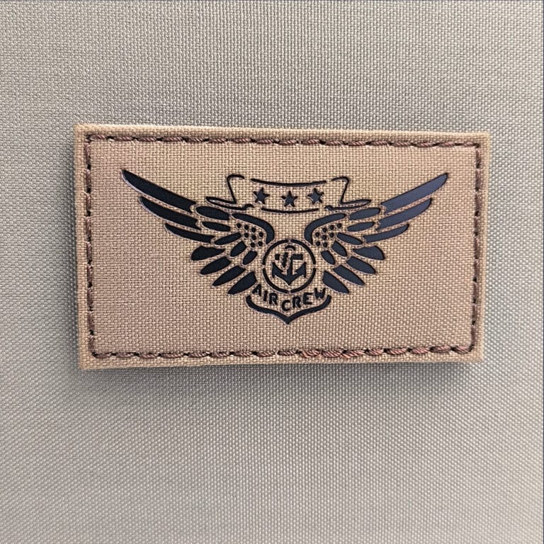 USMC Combat Aircrew Wings Marines LaserCut Patch【GET IT】