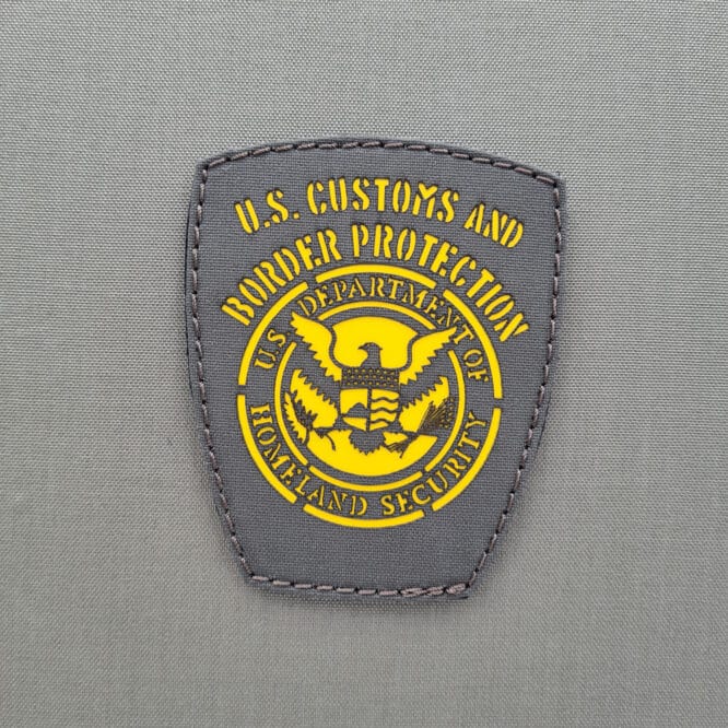 Police U.S. Customs And Border Protection CBP Right Sleeve Patch