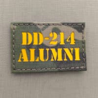 US Veteran DD-214 Alumni Morale Laser Cut Patch
