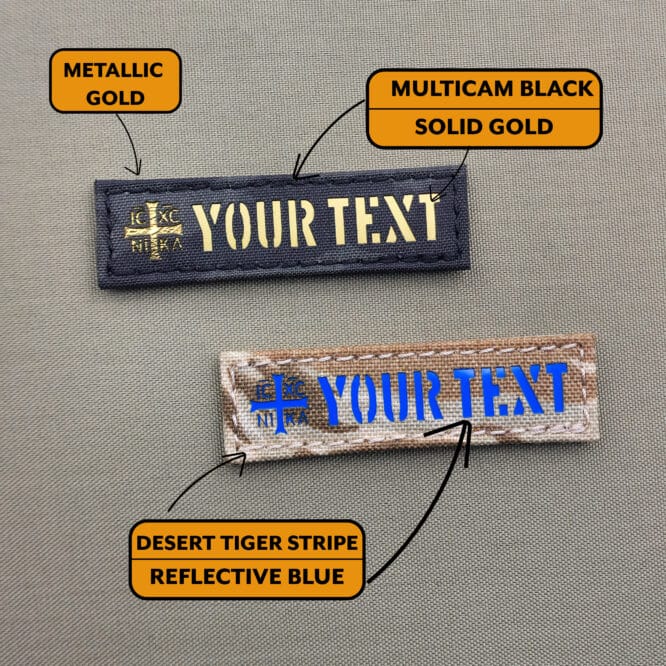 Morale Custom Name Tape Tactical Velcro Patch