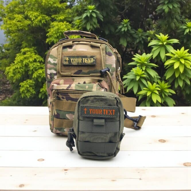 Custom Name Tape Tactical Velcro Patch – Personalized Morale Patch for Backpacks, Vests & Military Gear - Image 7