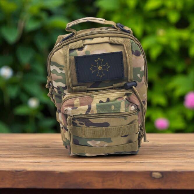 Coptic Orthodox Cross Patch Tactical Morale Patch with Velcro backing for Backpacks, Vests, Caps & Tactical Gear - Image 7