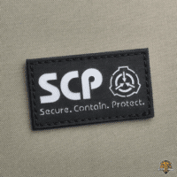 SCP Foundation Laser Cut Patch – Secure Contain Protect, Cosplay & Collectible