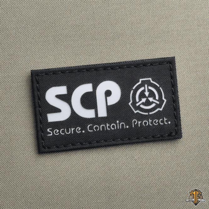 SCP Foundation Laser Cut Patch – Secure Contain Protect, Cosplay & Collectible