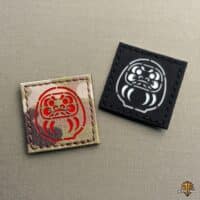 Daruma Doll Japanese Laser Patch