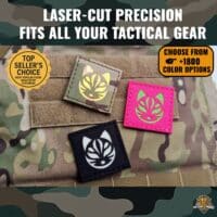 Kitsune Japanese Mask Velcro Patch