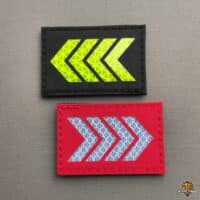 High Visibility Reflective Velcro Patch