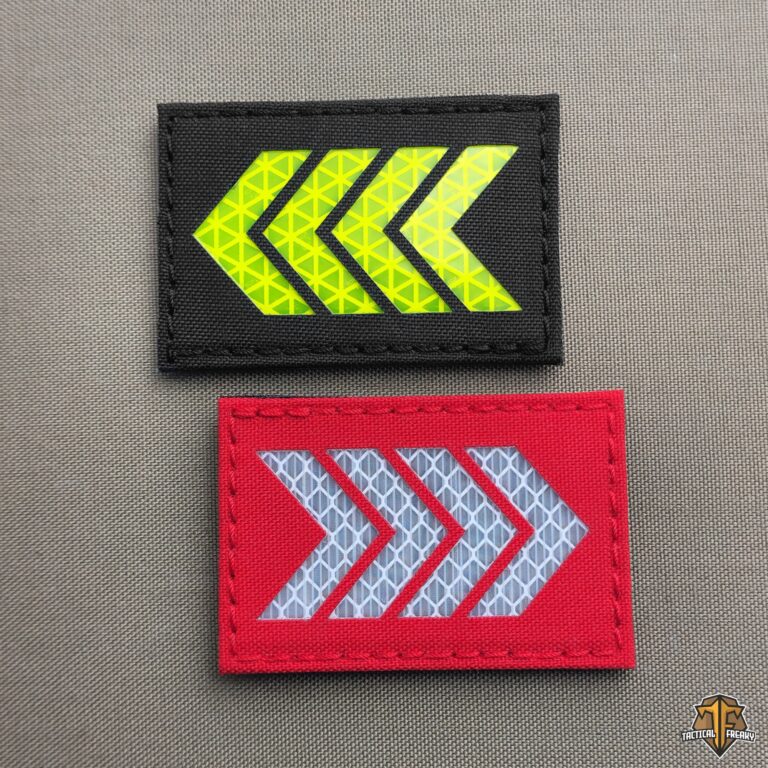 High Visibility Reflective Velcro Patch