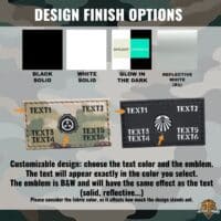 SCP Foundation Mobile Task Forces MTF Tactical Velcro Patch