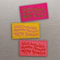 Well Behaved Women Rarely Make History Hook & Loop Patch
